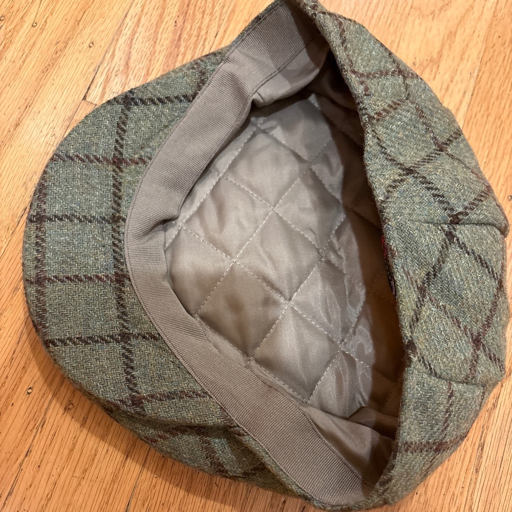 Wool hat/flat cap